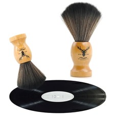 Sturdy Wooden Handle Vinyl Record Cleaner Brush  Anti-Static Dust Removal Tool
