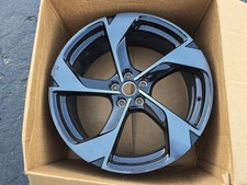 22" Lucid Gravity front oem factory Aether stealth wheel rim
