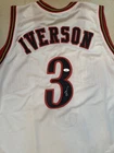 Allen Iverson Philadelphia 76ers Signed Basketball Jersey, JSA Authenticated