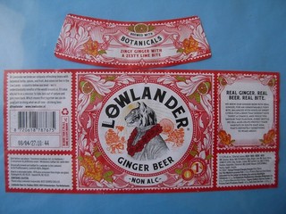 Beer Label Ginger Beer Lowlander Brewery