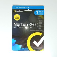 Norton 360 with Game Optimizer - 3 Devices - 1 Year License