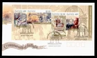 DR WHO 2001 AUSTRALIA FDC FEDERATION ANIV S/S w29701
