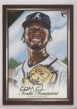 2019 Topps Gallery Canvas Wood Touki Toussaint #75 ut4