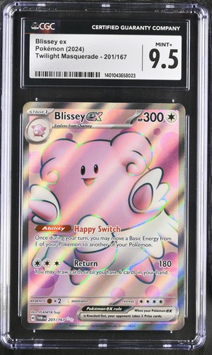 Blissey ex graded CGC 9.5 for sale on eBay