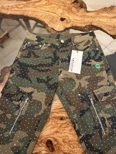 LA Fashion Rhinestone Camo Cargo Pants Size 3...