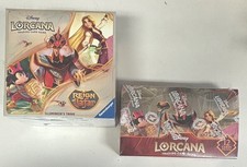 Disney Lorcana TCG Reign of Jafar Bundle Brand New Sealed Booster Box and Trove