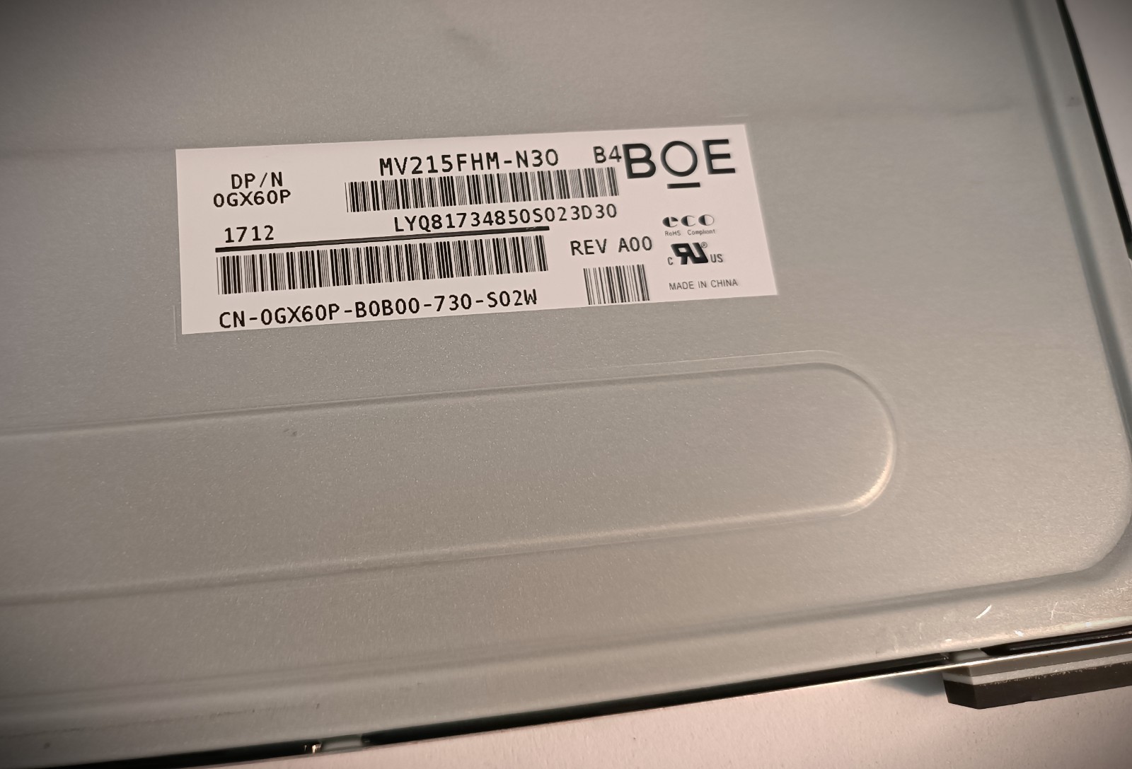 Pannello LCD 21.5" BOE MV215FHM-N30 Full HD foto 3