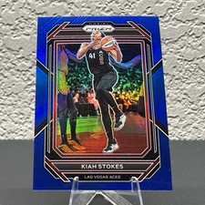 2023 Panini Prizm WNBA Kiah Stokes #34 BLUE SP /175 - Aces