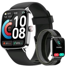 Smart Watch Android iPhone, 1.8" HD Smart Watch with Bluetooth