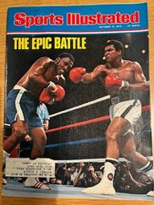 Sports Illustrated: Muhammed Ali/ Joe Frazier-The Epic Battle October 13, 1975