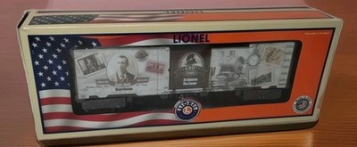 LIONEL CASEY JONES 120TH ANNIVERSARY MUSA BOXCAR O GAUGE railroad # 2038030 NEW