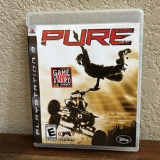 PURE (PS3, 2008) Complete w/ Case & Disc – Tested ATV Racing & Stunt Game