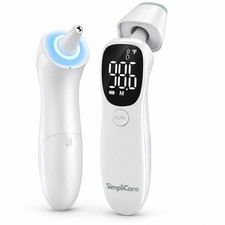 Ear Forehead Thermometer, FDA Cleared, for Babies Adults