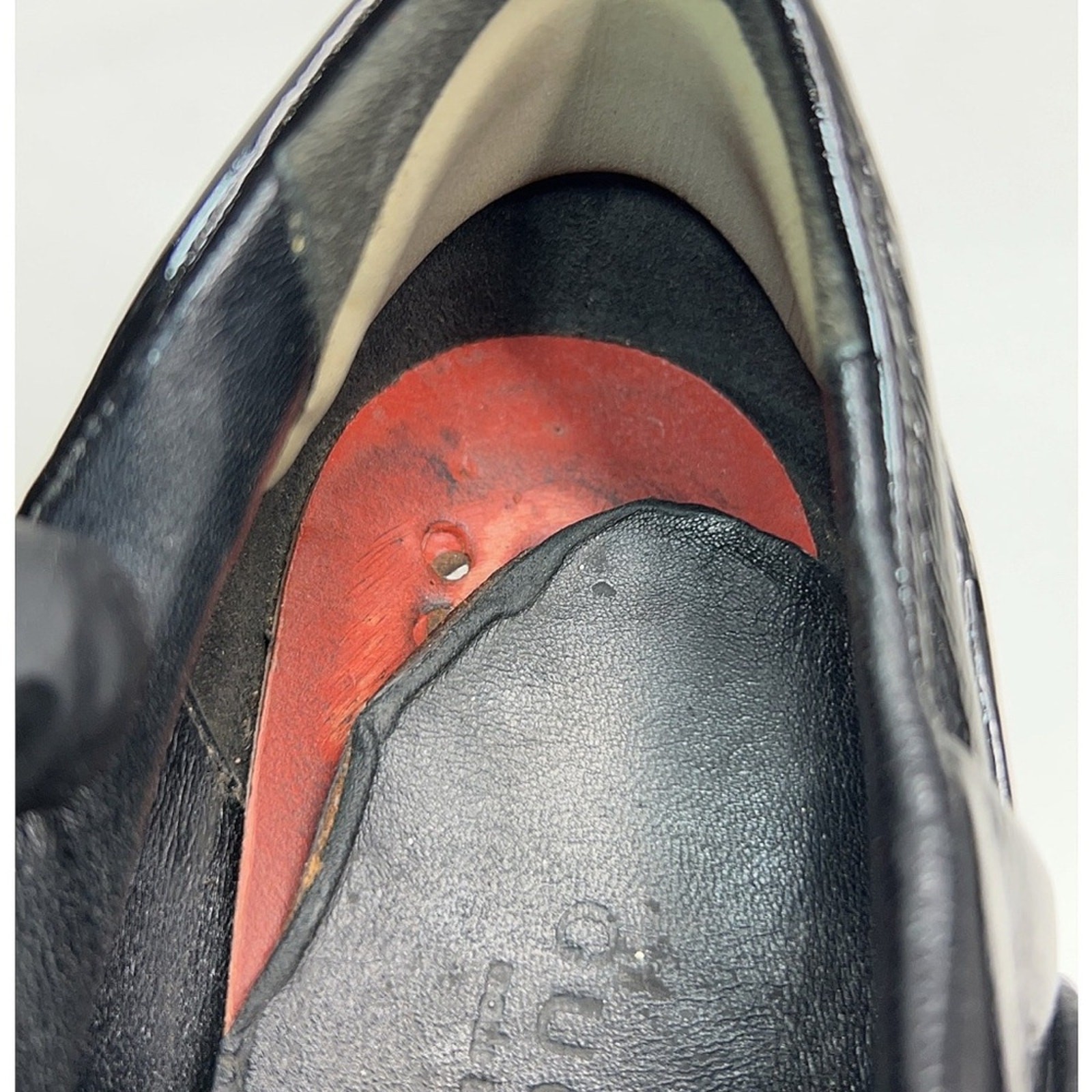 Gucci Black Patent Leather Bootie via Sophisticated Silhouette Size 9.5 thumbnail 3