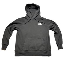 The North Face Hoodie Women s Half Dome Pullover Black Spellout Sweater S Small