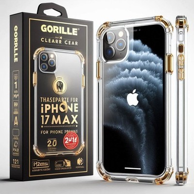 Gorilla Tough Bumper Case für iPhone 17 Pro Max 16 15 14 13 12 11 7 8 SE 2 3