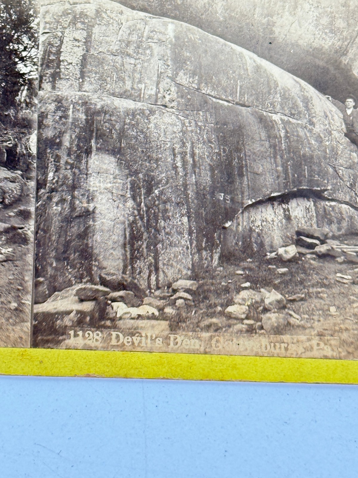 Webster Pa Webster & Albee Civil War Devil's Den Gettysburg PA Stereoview photo ...