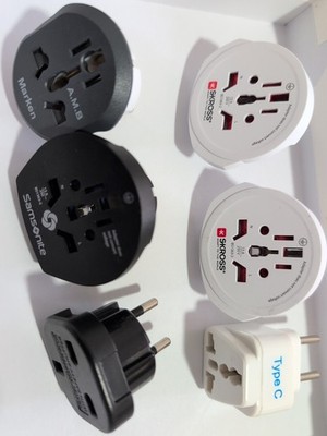 Reiseadapter Universal UK to Europe Steckdose Adapter