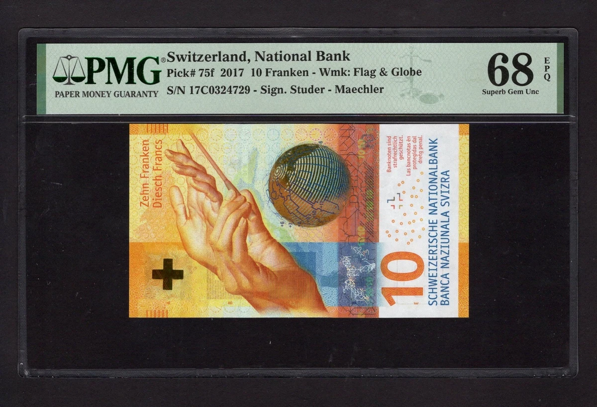 PMG Swiss Paper Money for sale | eBay