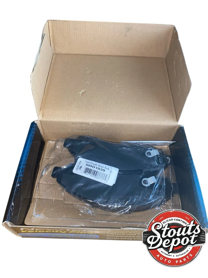 Disc Brake Pad Set NewTek SMD1039 NOS - Image 3 of 4