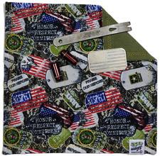 50 WAYS POCKET POCKET HANK Everyday Carry EDC Gear USA Dog Tags Green US Army