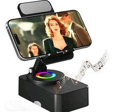 5 in1 wireless induction audio bluetooth speaker Phone Holder Foldable