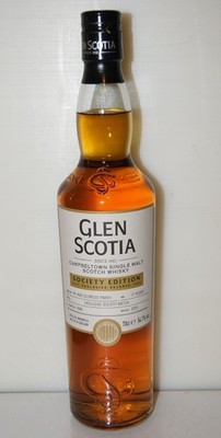 Glen Scotia 11y 54,1% EXCLUSIVE SOCIETY BATCH PX & Oloroso fin. Campbeltown 0.7L