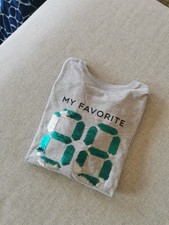 Okaidi Sweat Shirt Gr. 140 Wie Neu mit Pailletten Top Zustand