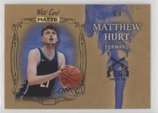 2022-23 Wild Card Matte Draft Smoking Gun Gold - Blue Smoke 5/8 Matthew Hurt 2b2