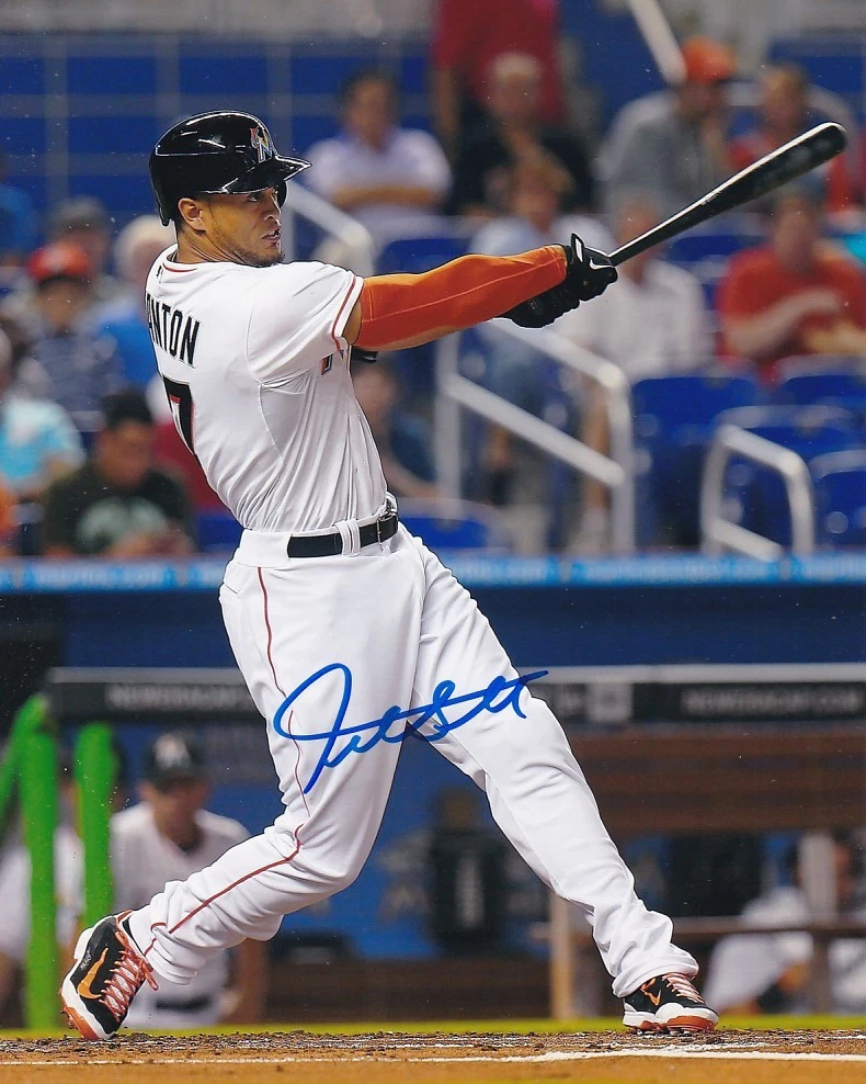 Giancarlo Stanton MLB Original Autographed Photos for sale | eBay