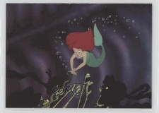 1991 Pro Set The Little Mermaid As Ariel approaches Ursula's lair #47 ut4