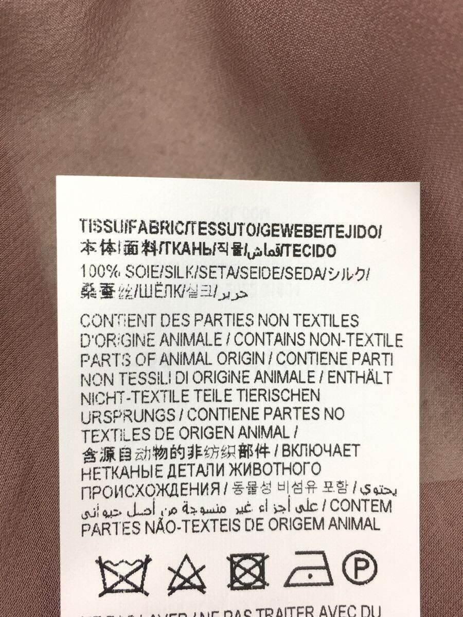 CAMICIA CRAPE SAINT LAURENT ALTRO MODELLO 2022 MOSLIN 34 SETA ROSA 710448 USATA