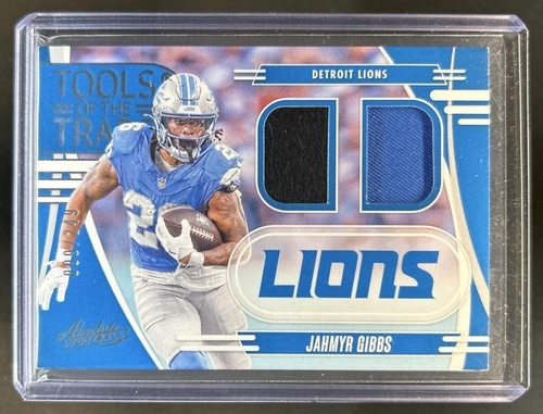 2025 Panini Absolute Jahmyr Gibbs Double (RAW)