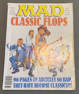 MAD Super Special #54 Spring 1986  Classic Flops  96 Pages $2.50 Cover