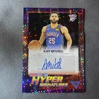 Ajay Mitchell AUTO 2026 Topps NBA Hoops Light Burst Purple /99