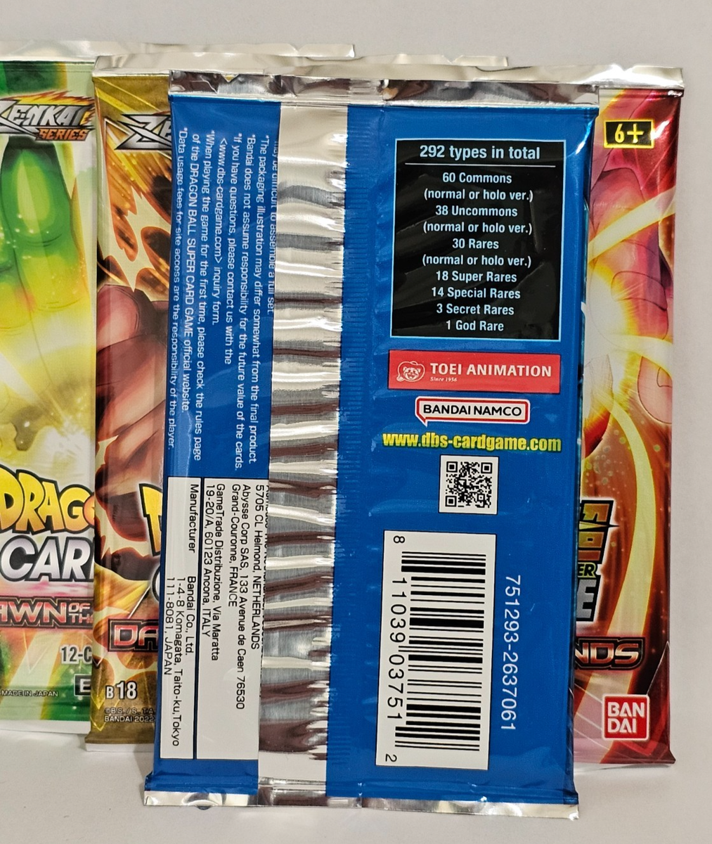 Dragon Ball Super Zenkai Dawn of The Z-Legends Booster Pack DBS