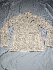 Patagonia Heather Better Sweater Fleece Jacket Full Zip Size Small Zipper Pocket