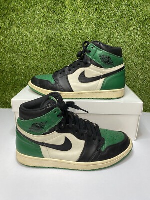 Air Jordan 1 Pine Green Retro High OG Size 11 Mens Sneakers 2018 555088-302