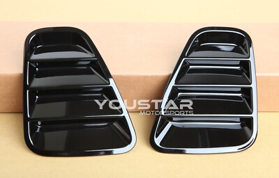 2015 ON FIAT 500 ABARTH NEW GLOSS BLACK REAR LIGHT LOUVRE TRIMS POP SPORT LOUNGE