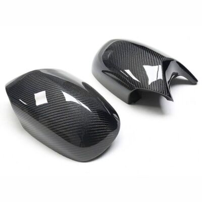 Replace For BMW E90 E91 E92 E87 E82 LCI M3 Carbon Fiber Mirror Cover Cap sgg