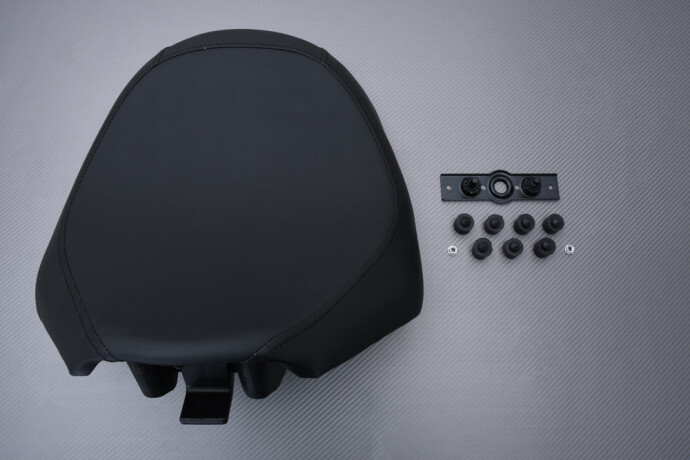 Coussin de siège Suzuki VZR 1800 Intruder, selle avant en cuir haute densité