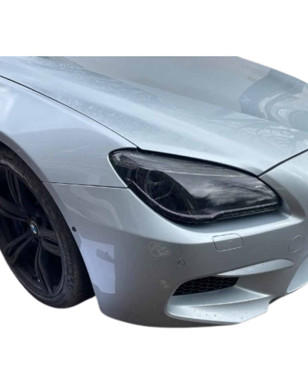 FlyEye Black Headlight Tint Perforated Film Mesh Like Fly Eye MOT Legal