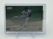 Miguel Yajure - 2021 Topps Stadium Club RC Ref SCBA-MYA Yankees AUTO #3/10 VGC!*