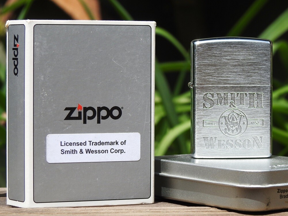 Zippo Lighter - Smith & Wesson Since 1852 - Firearms - S&W - Model
