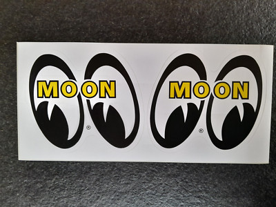 original Mooneyes Augenpaar Aufkleber 2 St. BIG - NOS