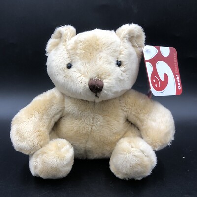 Hosh! Designs brauner traditioneller Teddybär 5 Zoll hoch sitzendes Plüschtier neu mit Etikett