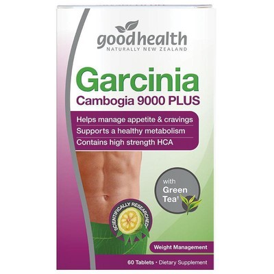 Good Health Garcinia Cambogia 9000 Plus With Green Tea 60 Tablets