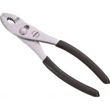 TOOLBASIX Slip Joint Plier, 8 In Oal, Drop Forger High Carbon Steel, Comfortable
