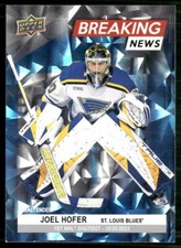 2024-25 Upper Deck Series 1 - Breaking News Joel Hofer #BN-24 