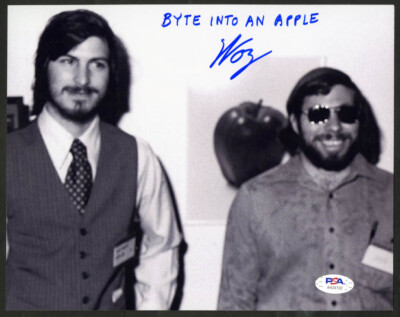 Steve Woz Wozniak SIGNED 8x10 Photo Jobs Apple I Computer PSA/DNA AUTOGRAPHED